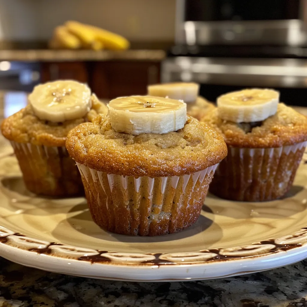 Soft & Sweet Banana Muffins for Breakfast