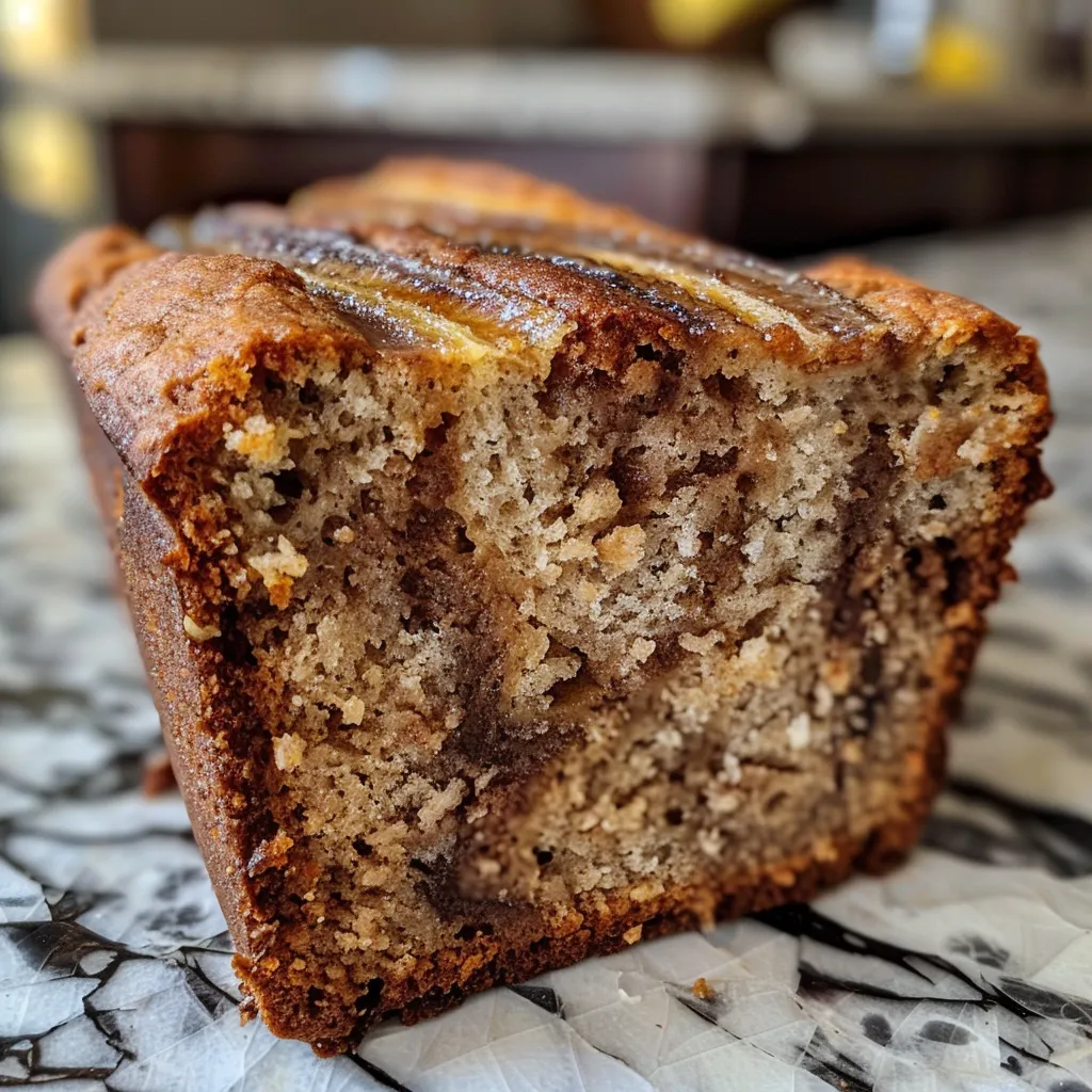 Cinnamon Swirl Banana Bread