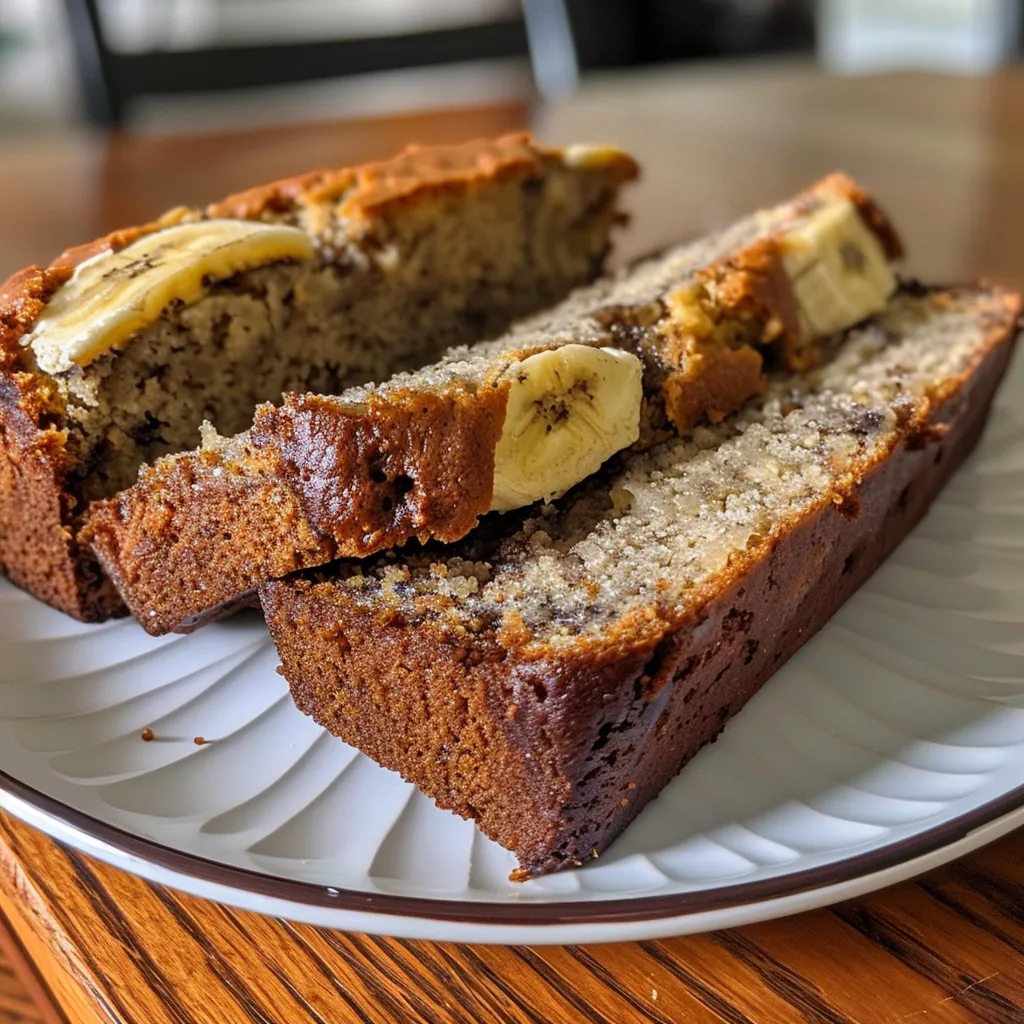 3-Ingredient Banana Bread