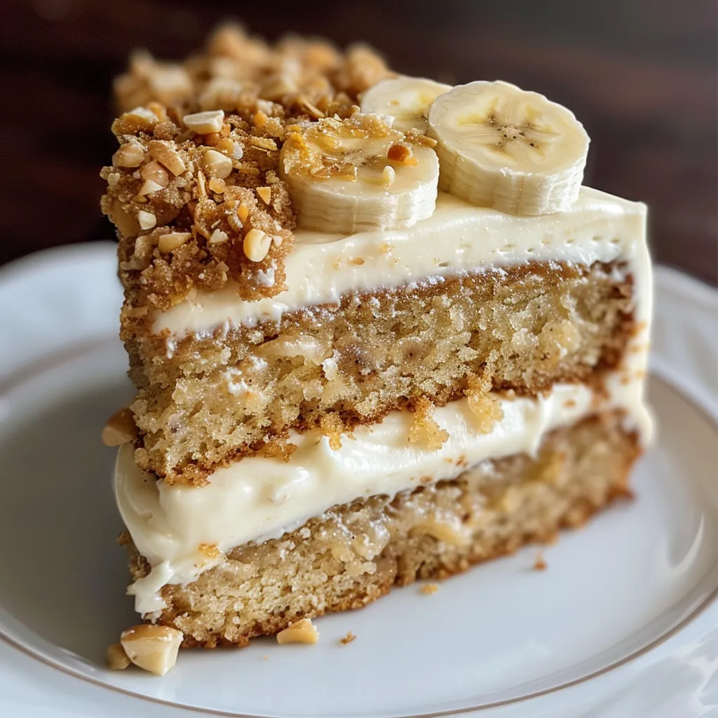Banana Cake with Cream Cheese Frosting