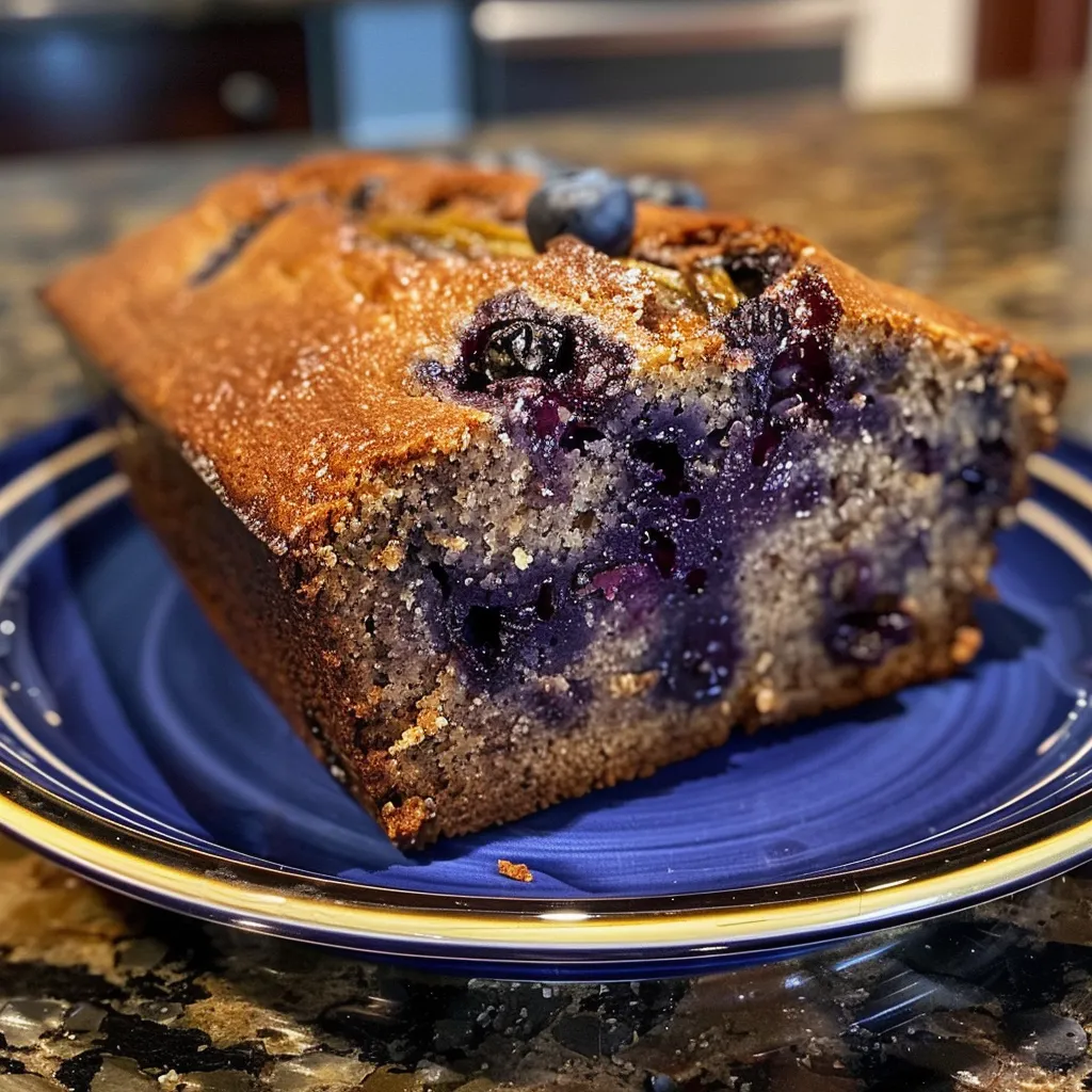 Blueberry Banana Bread