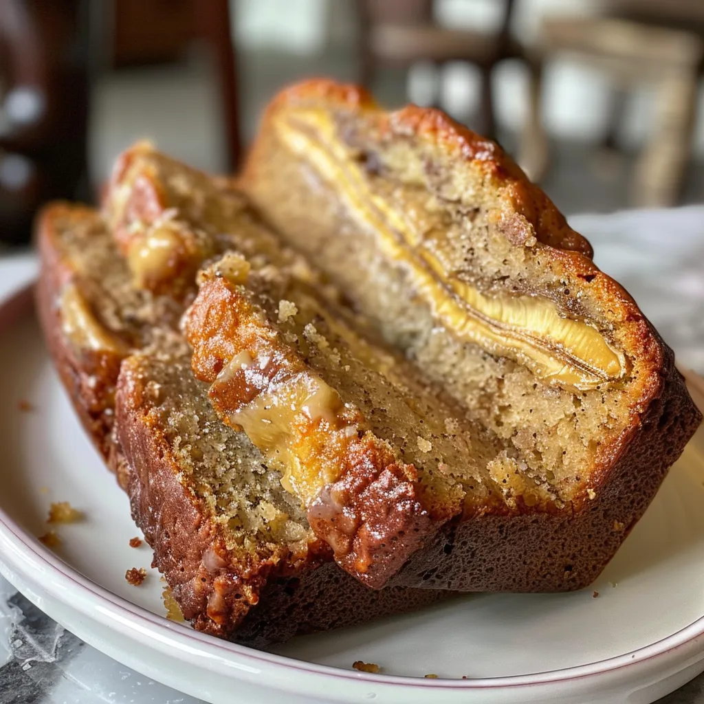Cream Cheese Banana Bread