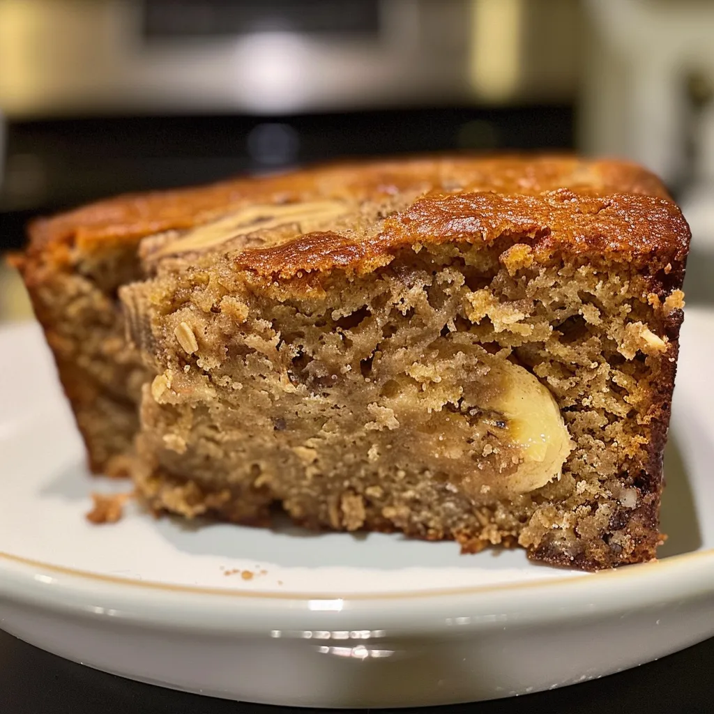 Oat Flour Banana Bread