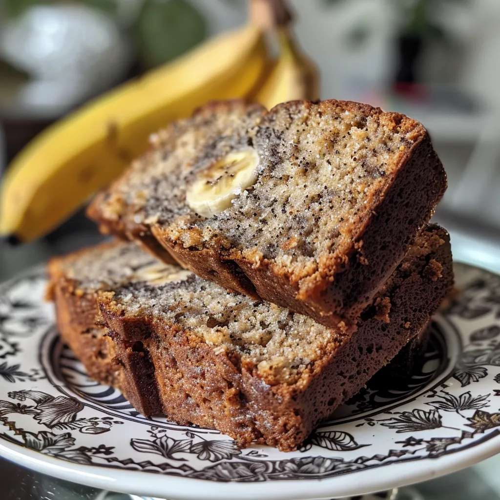 3-Ingredient Banana Bread
