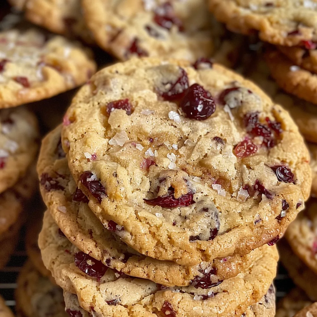 Yummy Christmas Cranberry Orange Cookies