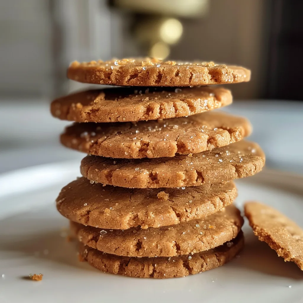 Crunchy Speculoos Cookies Christmas Recipe